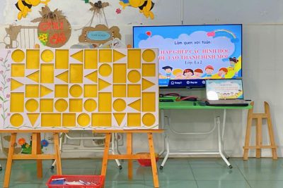🌷 Tiết dạy chuyên đề 🌷                         Ngày 5/12/2024                🌷Phát triển nhận thức🌷             CHẮP GHÉP CÁC HÌNH HỌC                ĐỂ TẠO THÀNH HÌNH MỚI                🍀  Giáo viên: Nguyễn Thị Thuỷ Tiên                🍀 Lớp: Lá 2