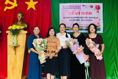 💐  LỄ KỶ NIỆM 💐 🎀  42 năm ngày Nhà giáo Việt Nam 🎀          🌹 20/11/1984 – 20/11/2024 🌹 Kính chúc quý thầy cô giáo mãi mãi là những người giáo viên kiên trung, vững tin trên con đường vì sự nghiệp giáo dục của nước nhà và là những bông hoa tri thức của Việt Nam trong thời kì mới ♥️♥️ 💐💐💐💐