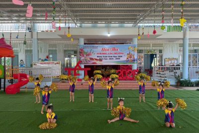 Hội Thi Aerobic Cấp trường. Gv Trần Thị Na. Lớp Mầm